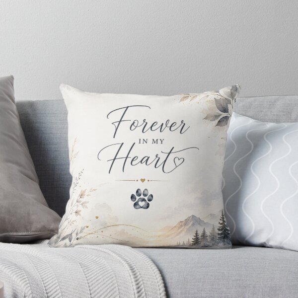 Item preview, Forever In My Heart Dog Sympathy Tribute designed and sold by Meandmyshop.