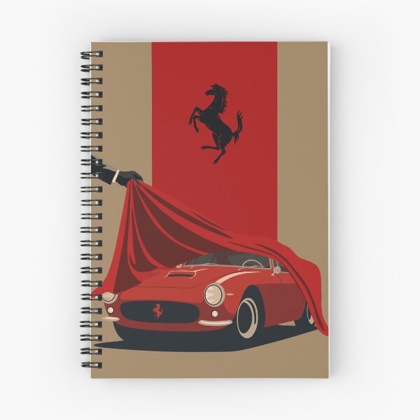Item preview, Ferrari Reveal Print, Vintage Ferrari Art, Luxury Car Print, Minimalist Automotive Decor, Ferrari Unveiling Artwork designed and sold by Studio pod Burom.