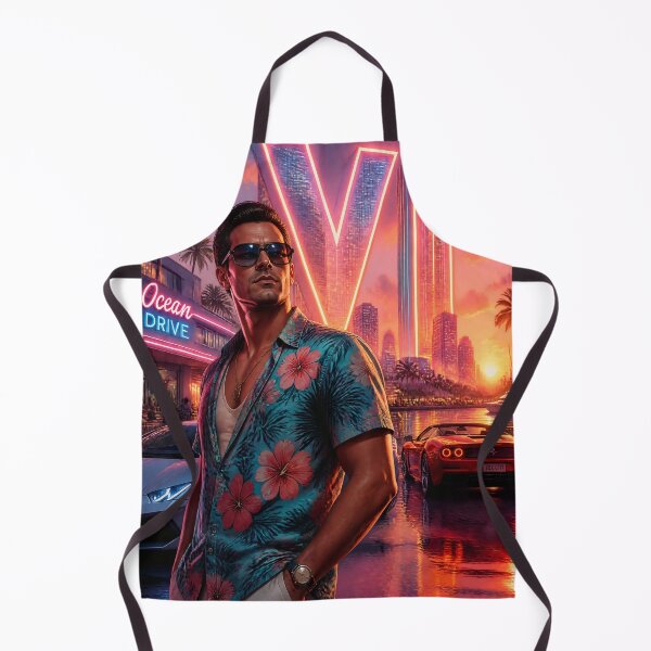 Item preview, Neon Vice Sunset GTA VI designed and sold by RecortShirt.