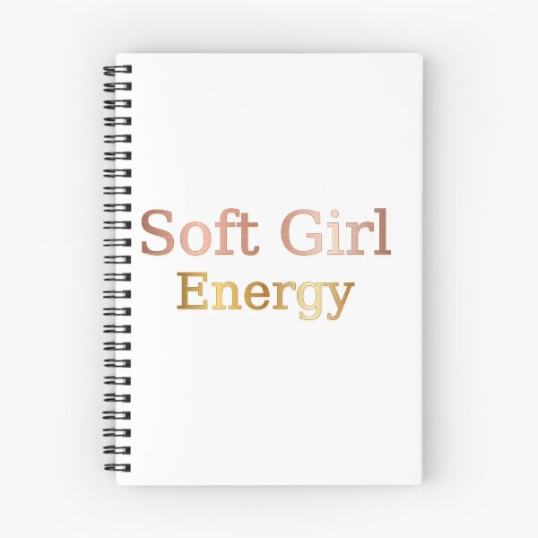 Item preview, Soft Girl Energy Feminine Aesthetic Sticker designed and sold by ModernMoodCo.