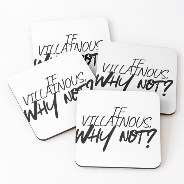 Item preview, If villainous... designed and sold by creativityisfun.