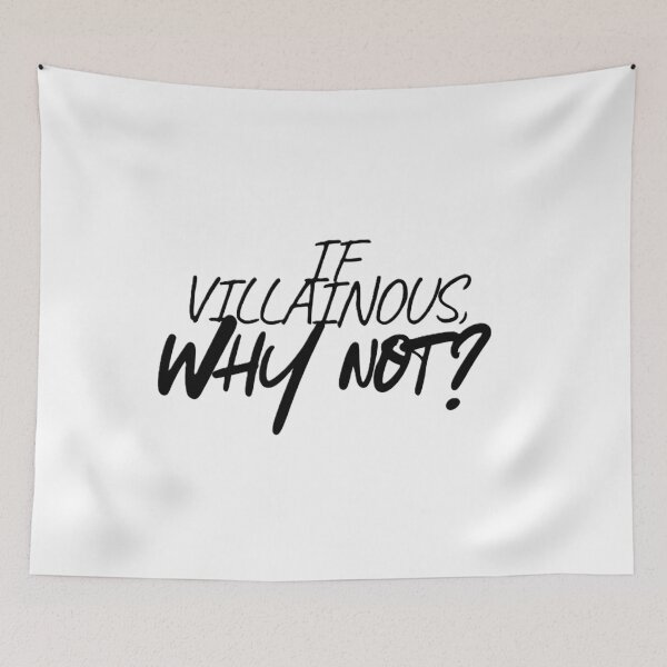 Item preview, If villainous... designed and sold by creativityisfun.