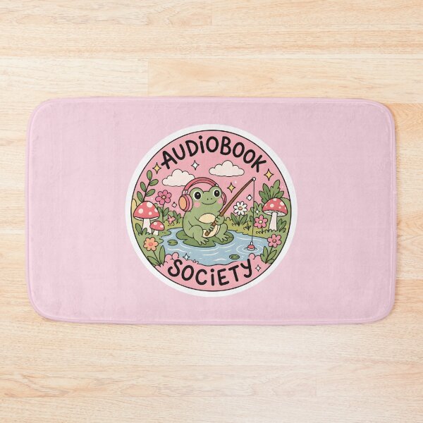 Item preview, Audiobook Society Cute Pastel Frog Book Lover designed and sold by thecatcouch.