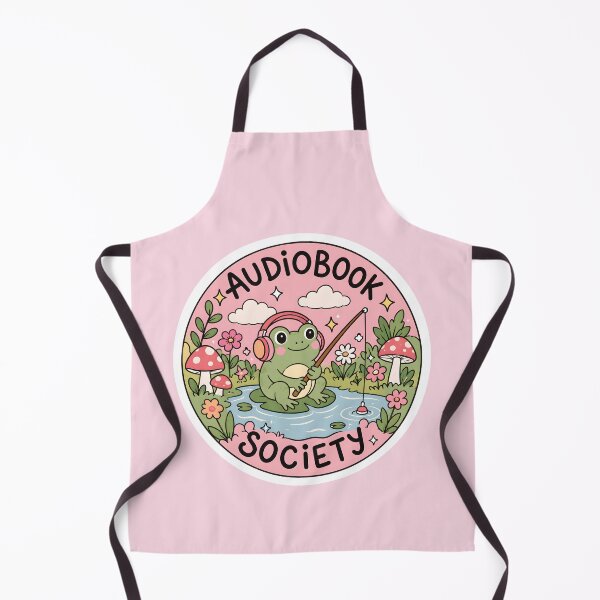 Item preview, Audiobook Society Cute Pastel Frog Book Lover designed and sold by thecatcouch.
