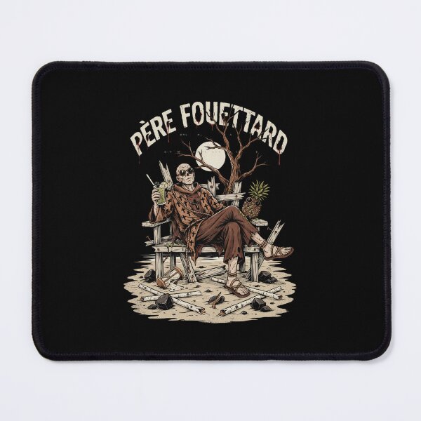 Item preview, Père Fouettard In July – Dark Christmas Folklore Skeleton Horror Funny Beach Shirt V3 designed and sold by DarylWelsh2024.