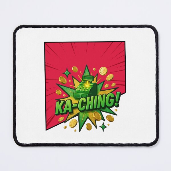 Item preview, KA-CHING! Retro Comic Money Pop Art Design designed and sold by CleanDecor.