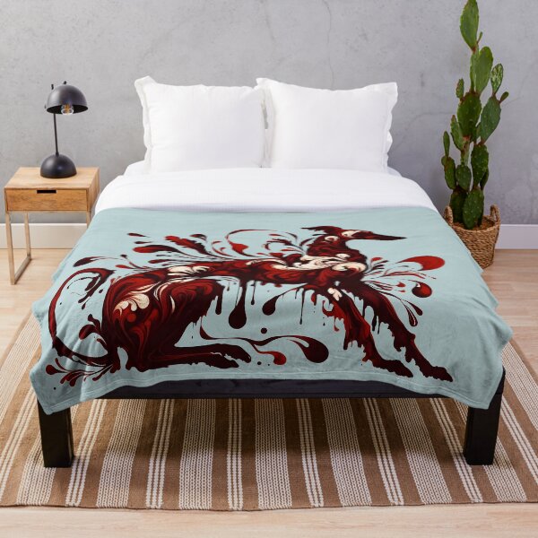 Artikelvorschau, GALOGO - Crimson Reverie - A Collection of Inkblot Greyhounds -  entworfen und verkauft von GALOGO – Art for Sighthounds & Animal Welfare.