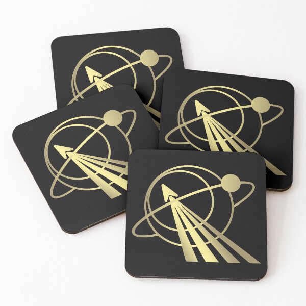 Item preview, Cosmic Exploration Gold designed and sold by Demon Fox Designs.