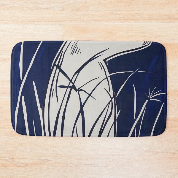 Item preview, capybara - Blue Abstract Art designed and sold by shadow-bloom.