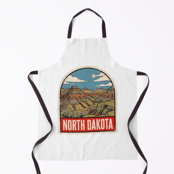 Item preview, Vintage North Dakota Badlands National Park Retro Travel designed and sold by Paper Drip.