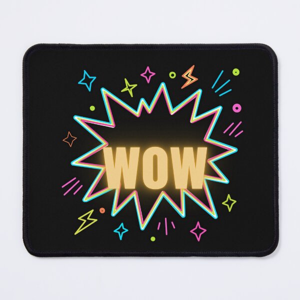 Item preview, Retro Neon Pop Art WOW Comic Burst - Ultimate High-Contrast Sticker Art designed and sold by alalame.