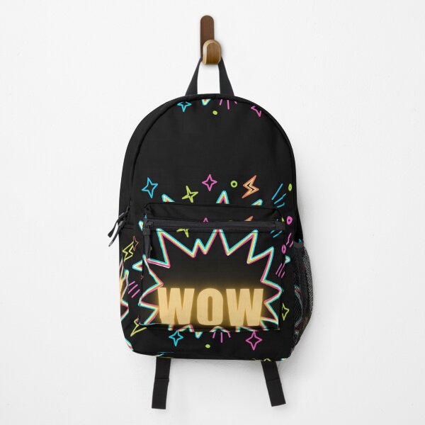 Item preview, Retro Neon Pop Art WOW Comic Burst - Ultimate High-Contrast Sticker Art designed and sold by alalame.