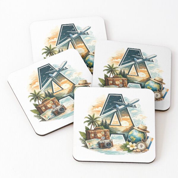 Item preview, Travel Letter A Adventure Design designed and sold by ali prints.