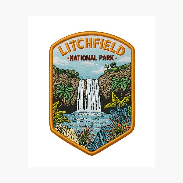 Item preview, Litchfield National Park – Wild Water And Wonder designed and sold by Simsimah26Parks.