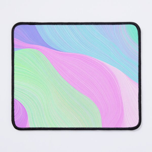 Item preview, Abstract Pastel Colorful Flowing Waves Pattern designed and sold by BetweenForms.