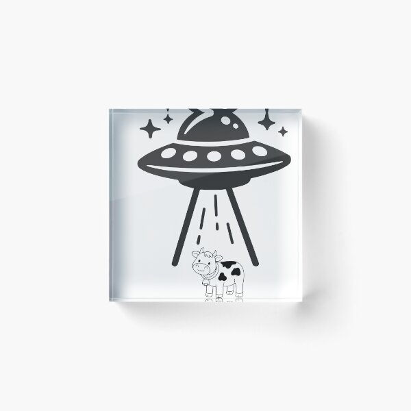 Item preview, Abduction stickers cow t-shirt designed and sold by hachoumy.