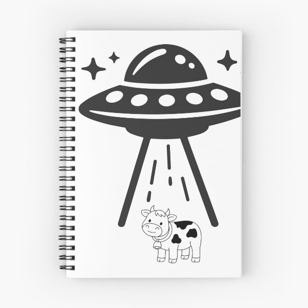 Item preview, Abduction stickers cow t-shirt designed and sold by hachoumy.