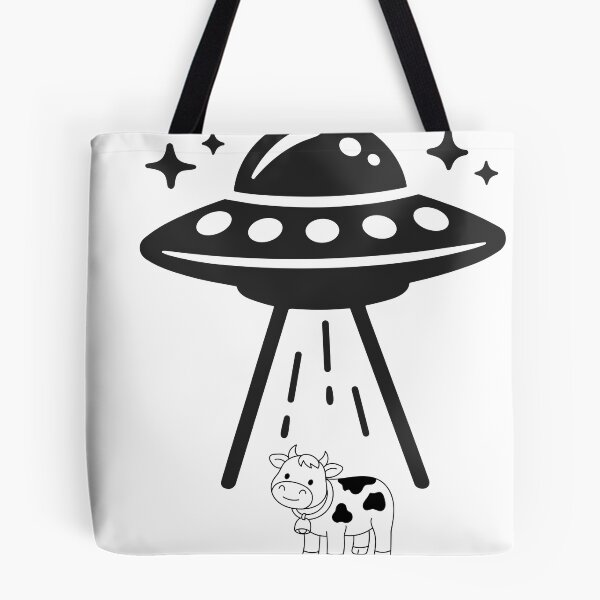 Item preview, Abduction stickers cow t-shirt designed and sold by hachoumy.