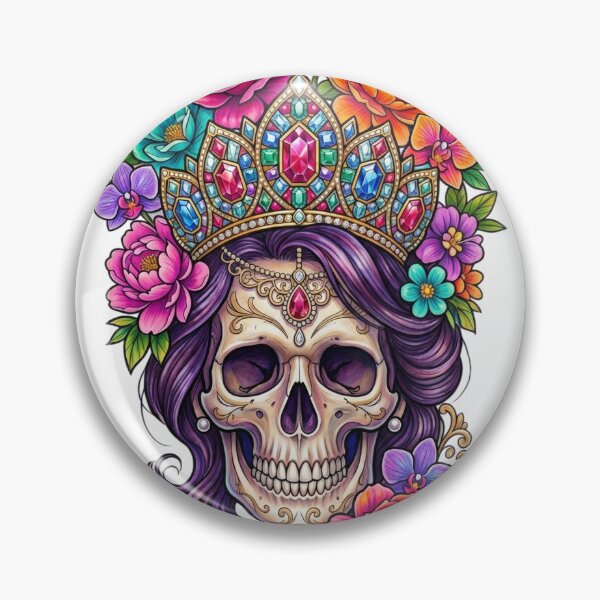 Item preview, Beautiful skull designed and sold by PP&RAINBOW SHOP.