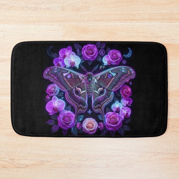 Item preview, Glowing Moth | Floral Frame designed and sold by JanjjaSoulInk.