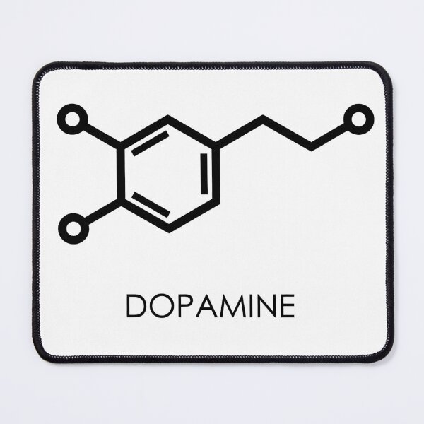 Item preview, Dopamine Molecule Design – Happiness Hormone Chemistry Gift designed and sold by Mavriboy.