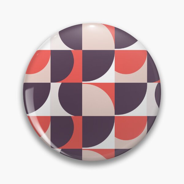 Item preview, Modern Geometric Seamless Pattern with Abstract Half Circle Shapes designed and sold by foudart.