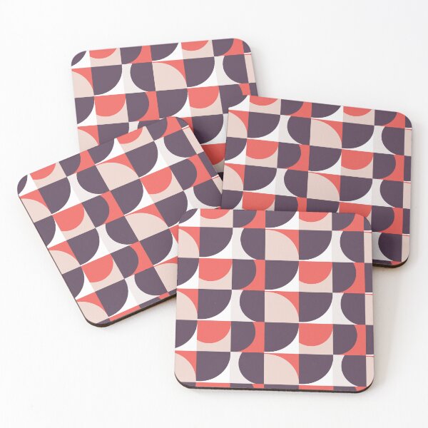 Item preview, Modern Geometric Seamless Pattern with Abstract Half Circle Shapes designed and sold by foudart.