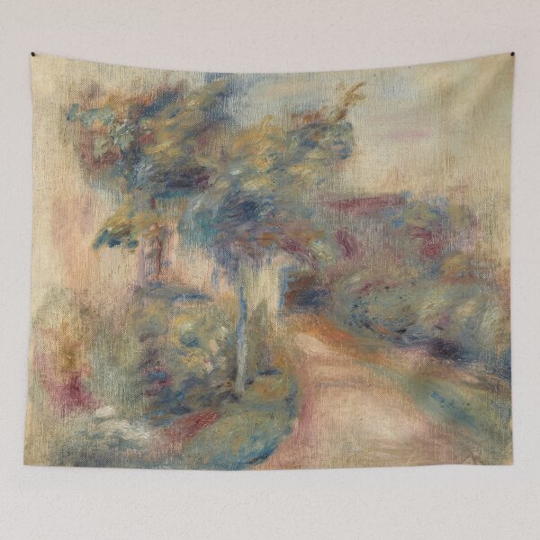 Item preview, Impressionist Garden Path With Treesv designed and sold by artofuniverse.