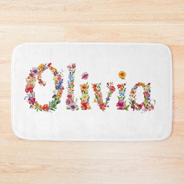 Item preview, Olivia and meadow flowers designed and sold by uunaa.