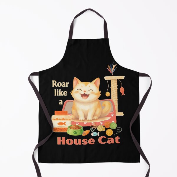 Item preview, Roar Like a House Cat - Light Ink Edition designed and sold by SunandShade.