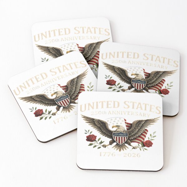 Item preview, Liberty Flies High 250 Years Sticker | Patriotic American Celebration designed and sold by aminesez22.