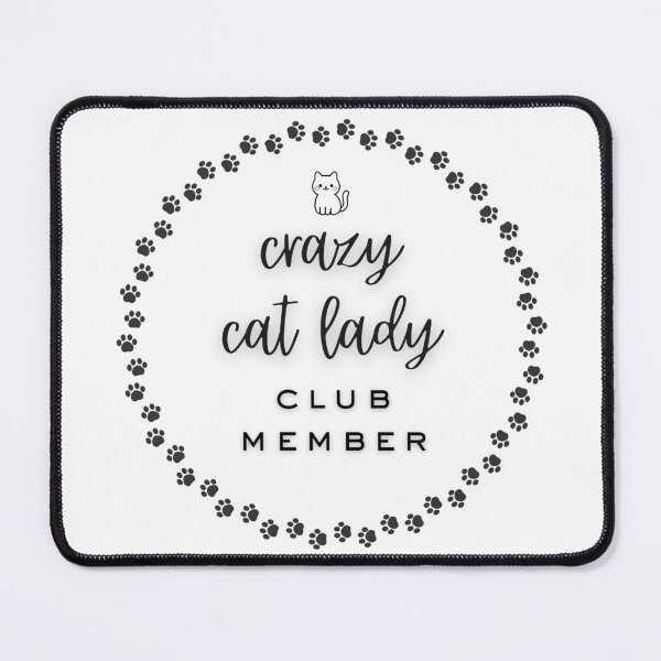 Item preview, Crazy Cat Lady Club designed and sold by Wonderfully Chaotic.