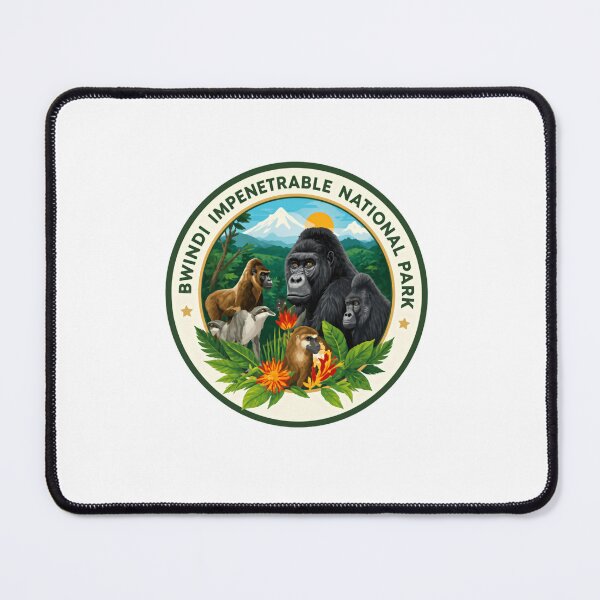 Item preview, Bwindi Impenetrable National Park – Rainforest Wildlife Explorer designed and sold by Simsimah26Parks.
