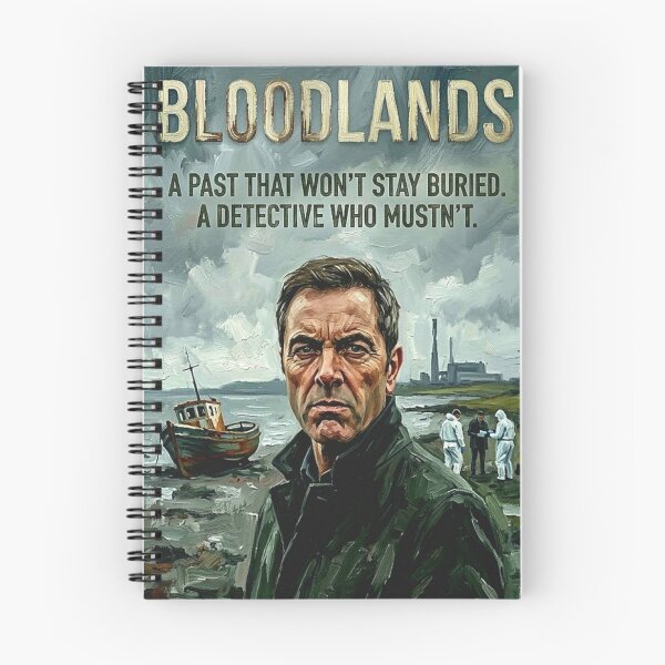 Item preview, Bloodlands TV Series Poster – Intense Northern Irish Crime Drama Art designed and sold by Art's Diner.