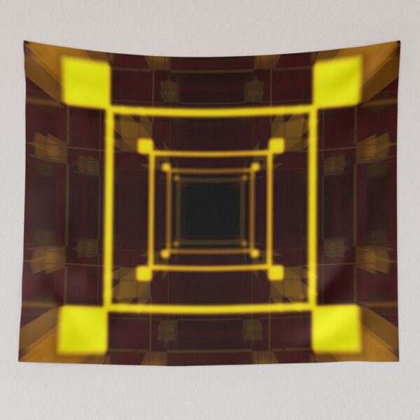 Item preview, Cubes Yellow designed and sold by Electric Shock!! Design.