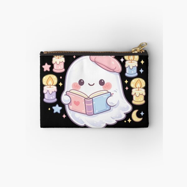 Item preview, Cute Bookish Ghost Reading by Candlelight designed and sold by Dreamy fantasy design.