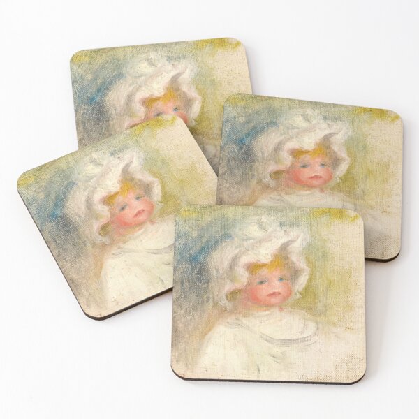 Item preview, Young Child in White Bonnet designed and sold by artofuniverse.