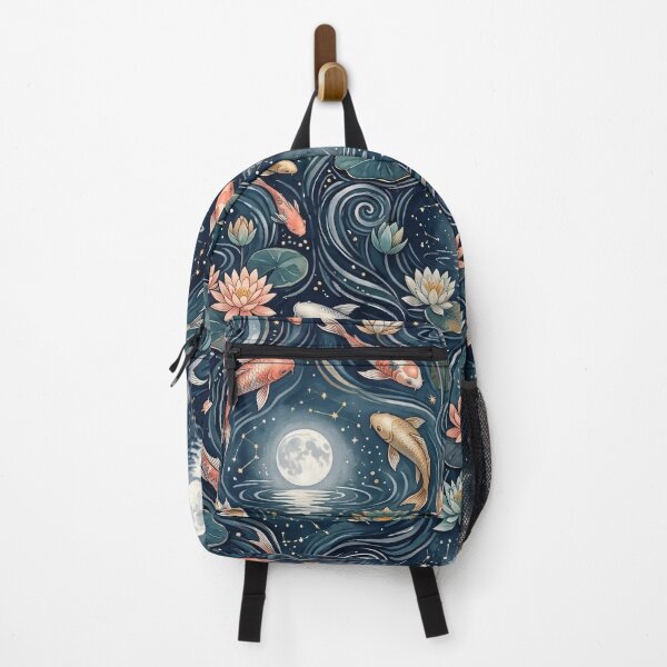 Item preview, Celestial Koi Pond Seamless Pattern designed and sold by MoonwoodStudio.