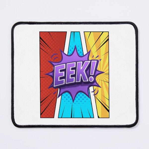 Item preview, EEK! Retro Comic Surprise Pop Art Design designed and sold by CleanDecor.