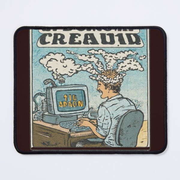 Item preview, Uploading My Brain To The Cloud Error 404 Retro Comic T-Shirt designed and sold by Dream Weave Studio.