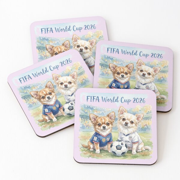 Item preview, Funny chihuahua puppies on the world cup designed and sold by nataliux.