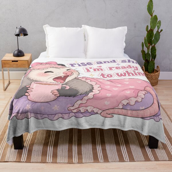 Item preview, Rise and Shine I'm Ready to Whine - Cute Possum Girlypop designed and sold by CinematicM.