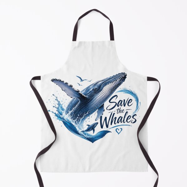 Item preview, Save The Whales designed and sold by FeelTheDrawing.