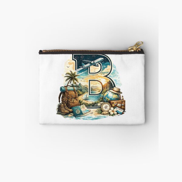Item preview, Travel Letter B Adventure Explorer Design designed and sold by ali prints.