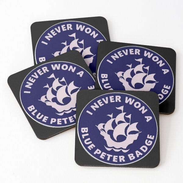 Item preview, I Never Won a Blue Peter Badge Funny Sailing T-Shirt | British TV Nostalgia Graphic Tee designed and sold by GarnerSupplyCo.