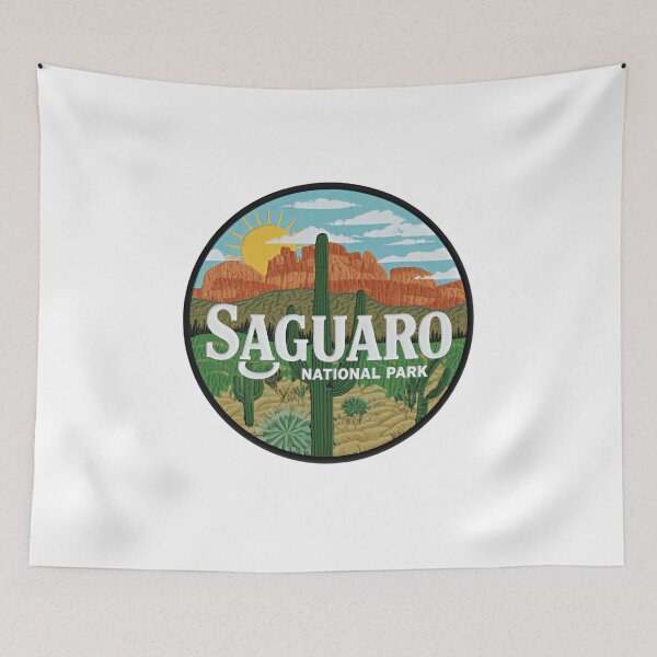 Item preview, Saguaro National Park – Explore The Sonoran Wild designed and sold by Simsimah26Parks.
