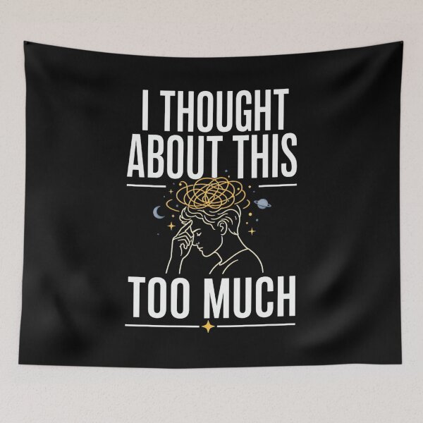 Item preview, Overthinking Cloud designed and sold by FreshPixelArt.