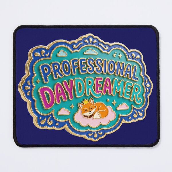 Item preview, Professional Daydreamer – Sleeping Fox on a Cloud designed and sold by Girih.