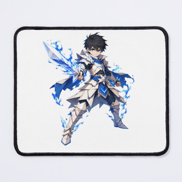 Item preview, Blue Flame Paper Knight designed and sold by jgvisualarts.