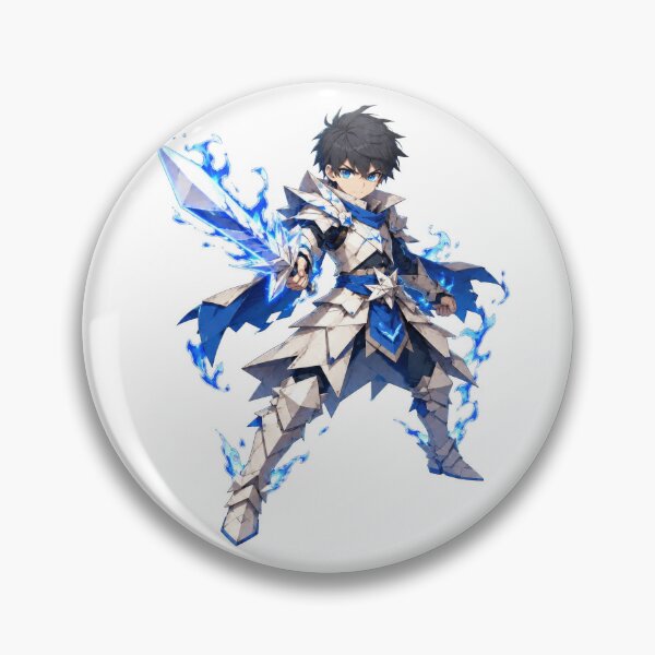 Item preview, Blue Flame Paper Knight designed and sold by jgvisualarts.